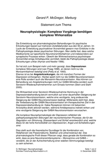 Prof  McGregor Statement Dez  2003