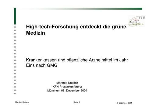 Kreisch Folien Dez  2004