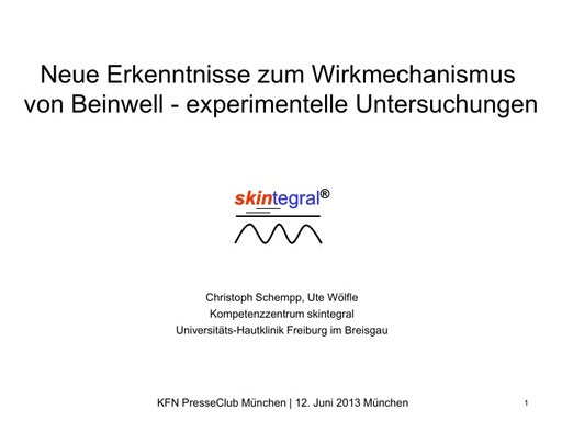 Prof Schempp Präsentation Labor