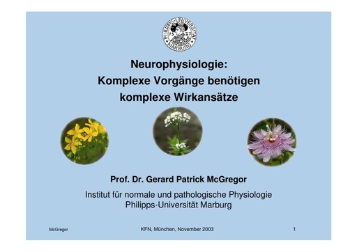 Prof  McGregor Folien Dez  2003