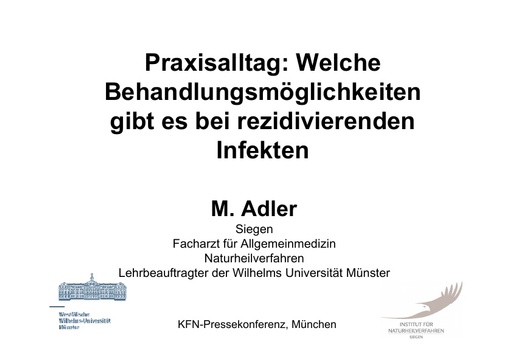 Pressemappe Dr Adler