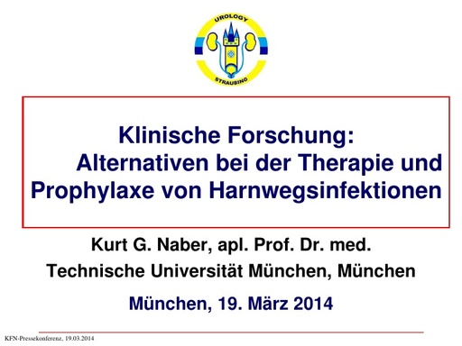 Prof Naber Pressemappe