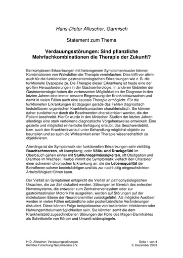 Prof  Allerscher Statement Dez  2003