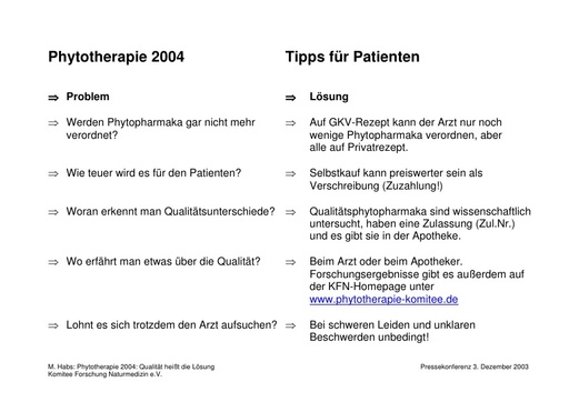 Prof  Habs Folien Dez  2003